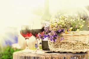 Mother's Day Glasses and Flowers